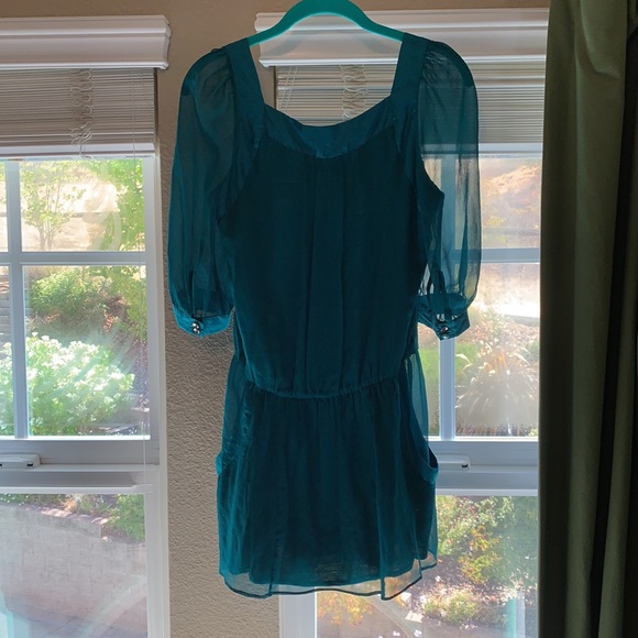 Turquoise dress - Picture 6 of 7